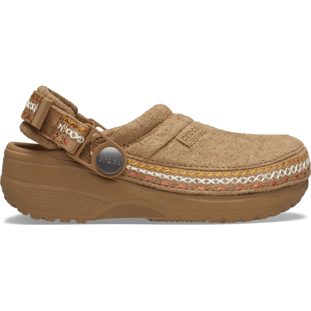 Kids' Crafted Vegan Suede Stitch Clog