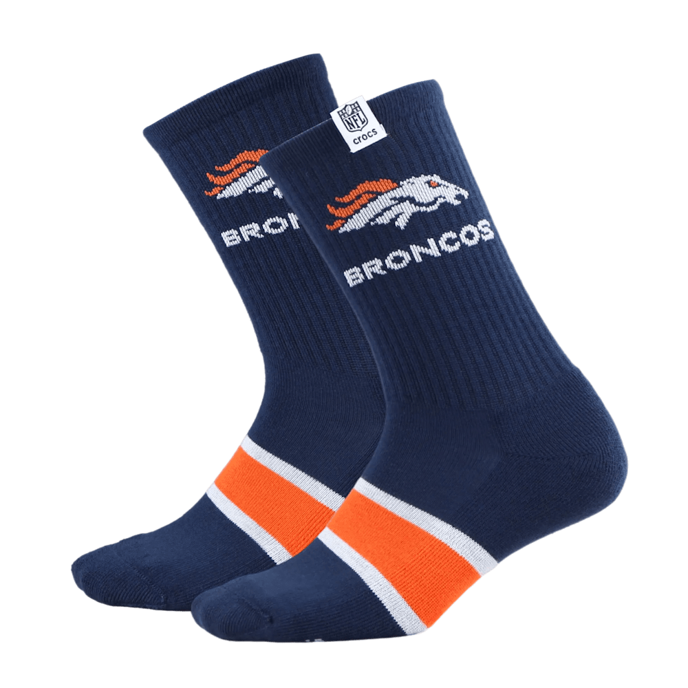 NFL Denver Broncos Crocs Socks